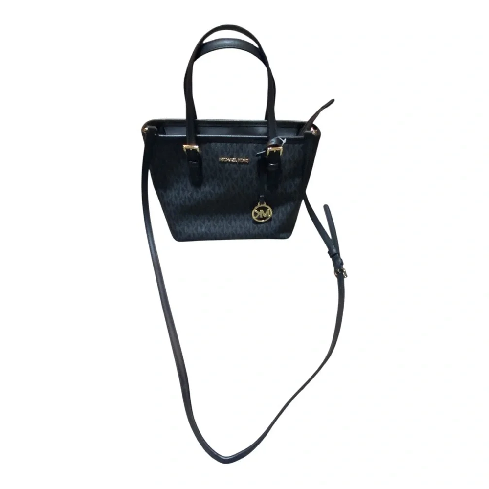 Michael Kors Arden Small Signature Logo Messenger Bag - Picture 2 of 13